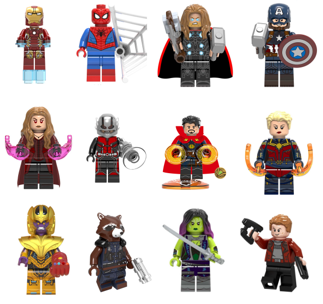Lego Avengers Endgame Minifigures Pack 