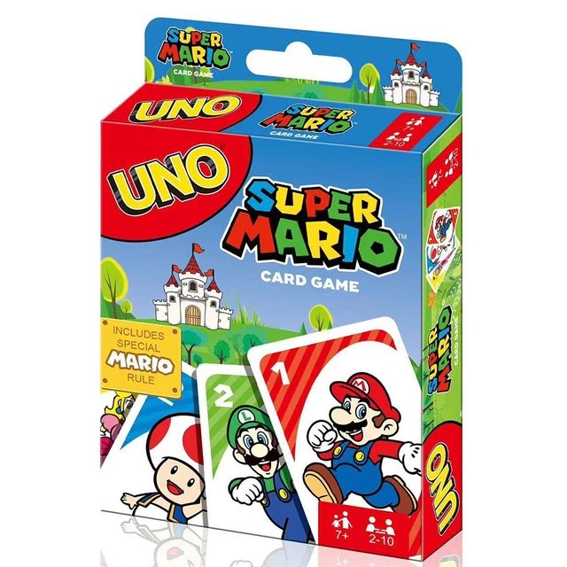 UNO Super Mario. Super Mario Bros, and a Game of UNO! New In Box